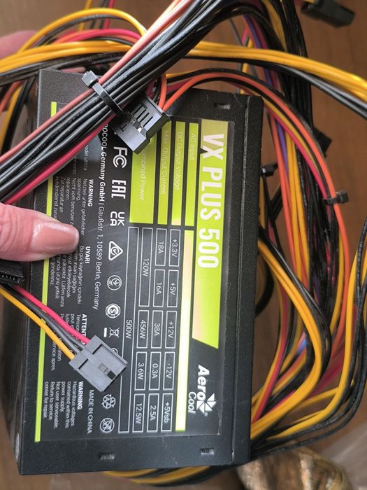 Продам блок питания VX Plus 500