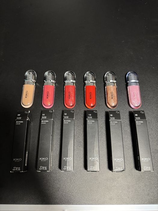 Gloss 3D Hydra Lipgloss Kiko Milano 02/11/12/13/18/48