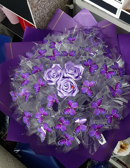 Букет из бабочек