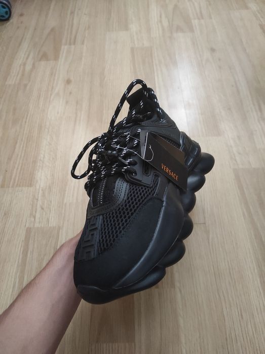 Versace chain reaction triple black