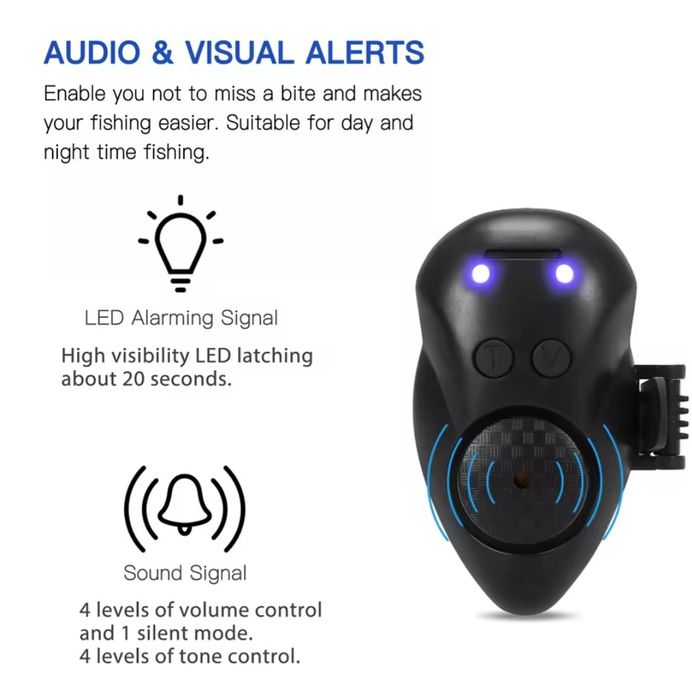 Avertizor/alarma pescuit la Feeder