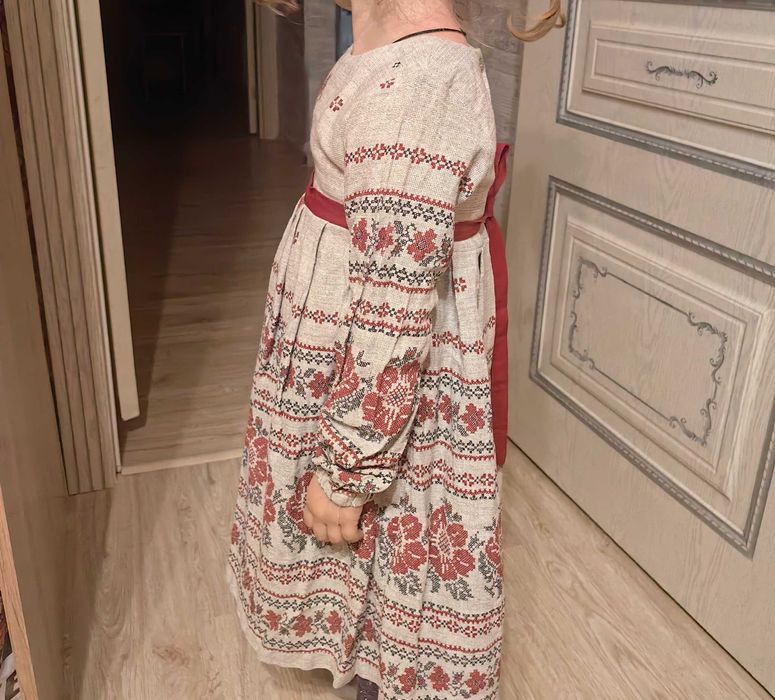 Платье в русском национальном стиле
