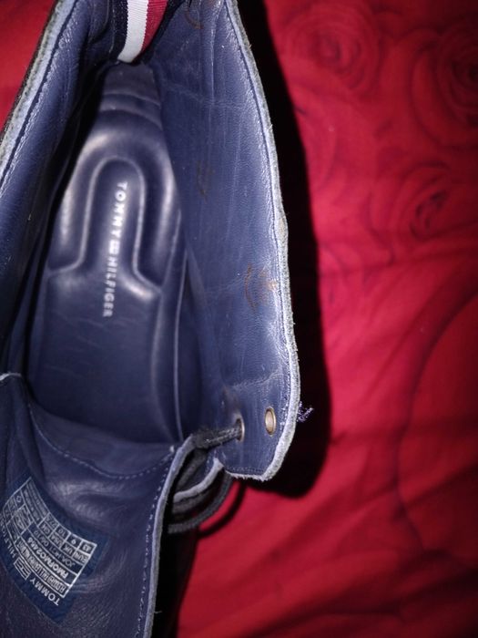 Tommy Hilfigier elevated tall leather boots