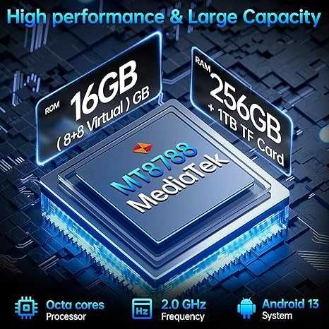 Oukitel RT7 Titan 16GB RAM 256GB ROM 10.1" Таблет с IP68, 32000 mAh