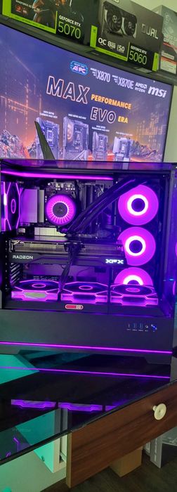 Gaming PC Amd Ryzen 7 9800x3d Amd RX 9070xt XFX 16gb