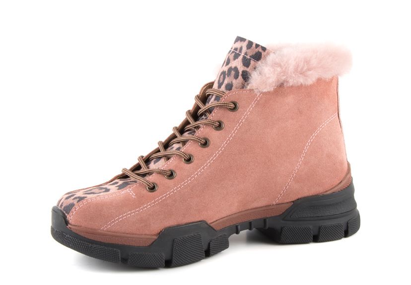 Bocanci din piele intoarsa marimea 37 imblaniti