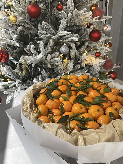 букет из мандаринов