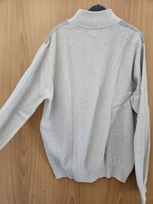 Pulover Massimo Dutti – Cotton & Cashmere – Mărimea L – Bej