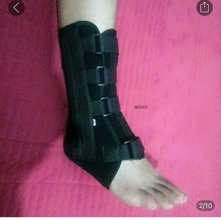 Ортопедический корсет для ноги (фиксация) – размеры 36, 37–39, 40