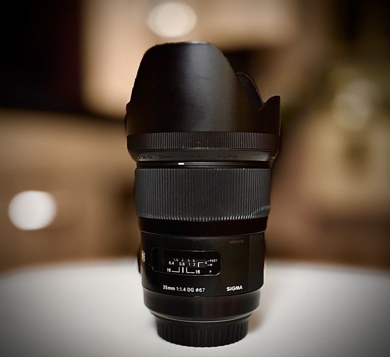 Обективи Canon 16-35 f2.8 L ii Canon 70-200 F4 Sigma 35mm f/1.4 DG HSM ART - Canon EF Fit
