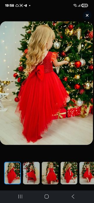 Нарядное платье для девочки.