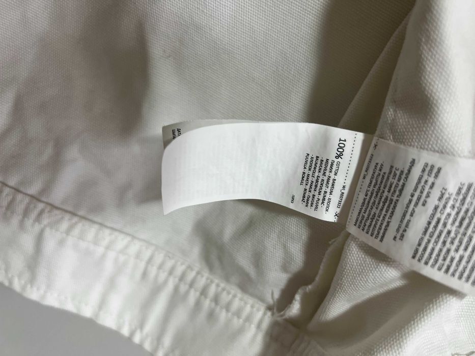 Geaca alba din bumbac