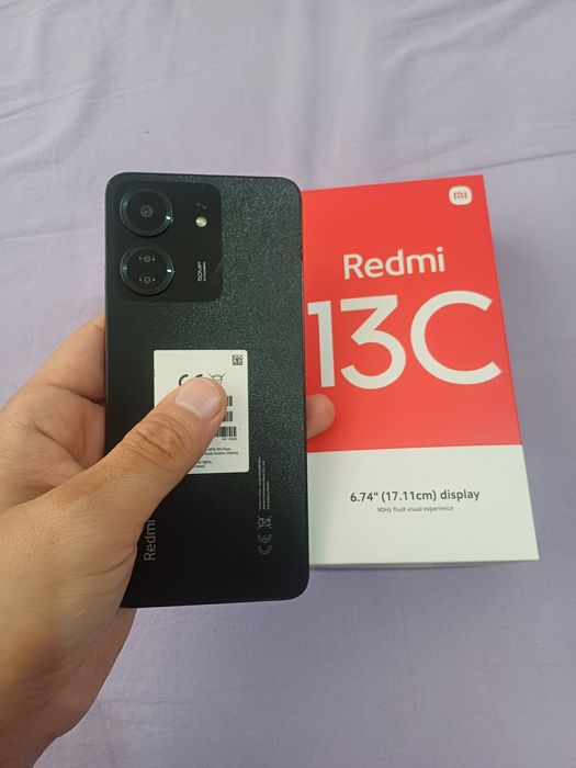 Xiaomi Redmi 13C 8/128GB Karobka Igravoy Holati Yaxshi Zor Otlichni