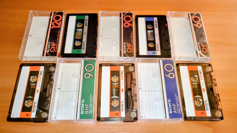10-Коллекционных Аудиокассет