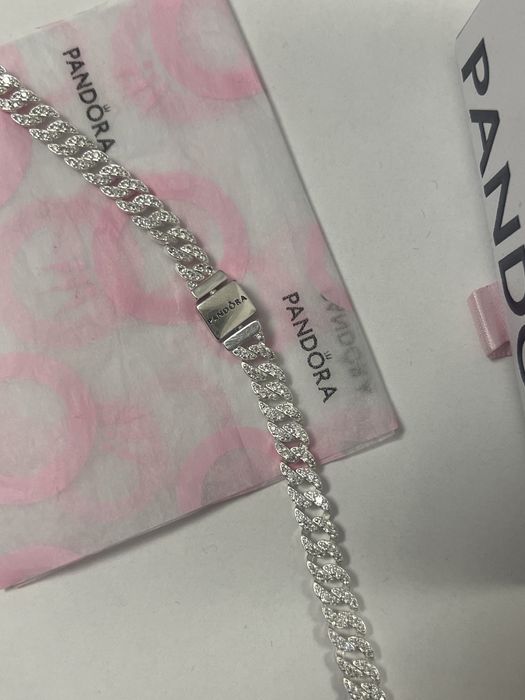 Colier cuban pavé Pandora