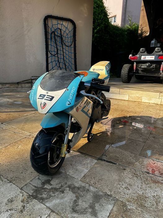 “Motocicleta electrica Nitro Eco Pocket Bike 1060W 36V