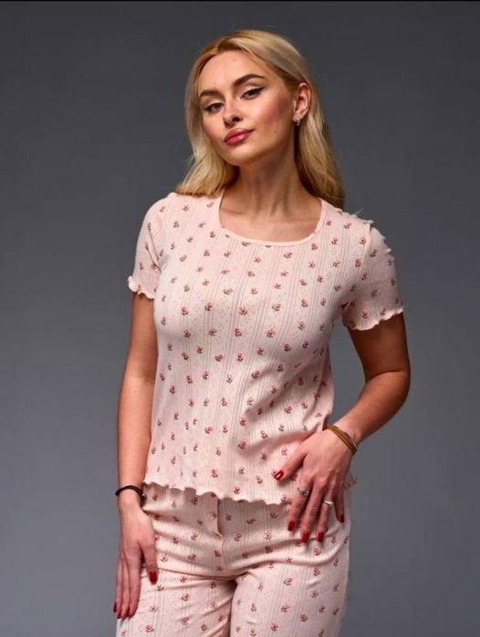 Пижамы женские из ажурного хлопка