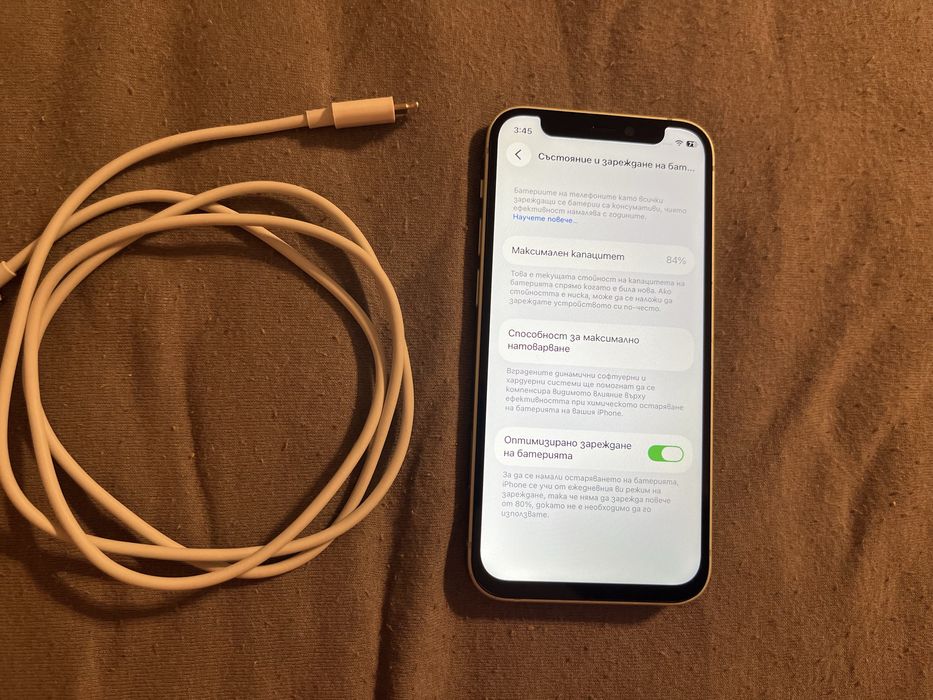 Iphone 12 mini 64 gb green зелен 84% батерия