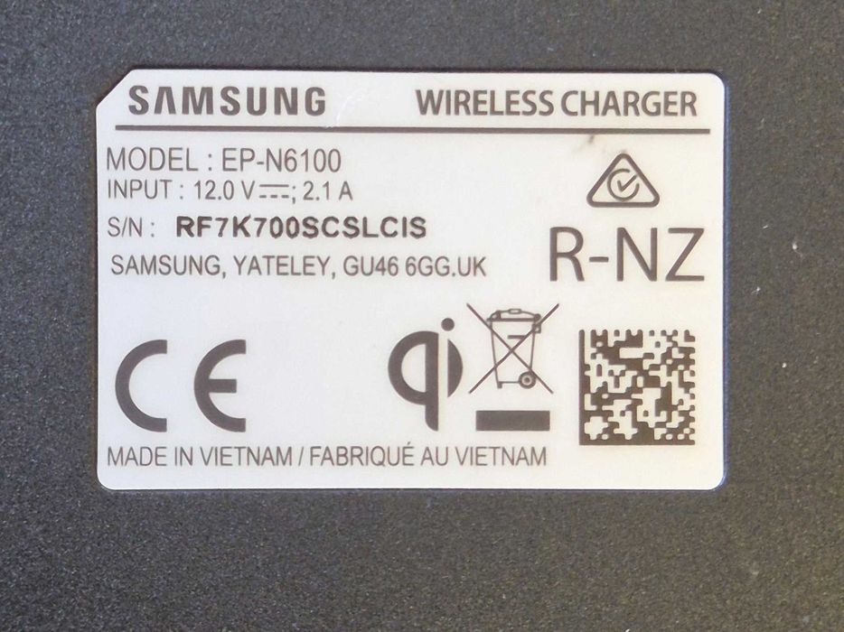 Двойно безчижно зарядно Samsung  EP-N6100