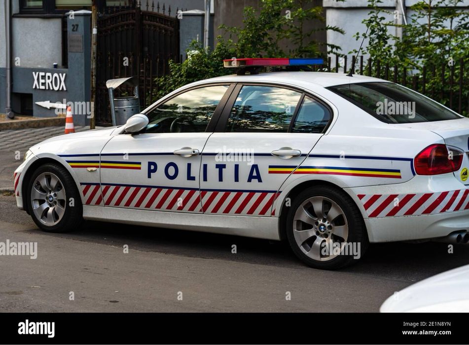 Macheta BMW330i Politia Romana