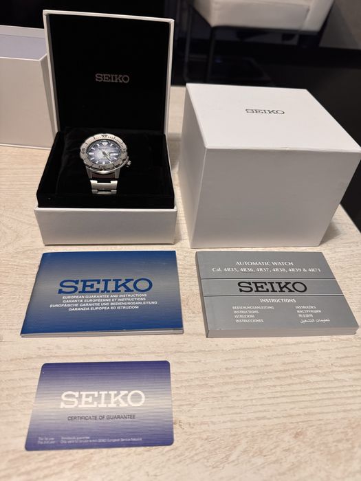 Ceas Seiko SRPG57K1 Prospex Diver Antarctica Penguin Save The Ocean