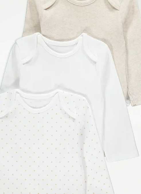 Бебешки бодита за момиче момче 100% памук 5броя в комплект,