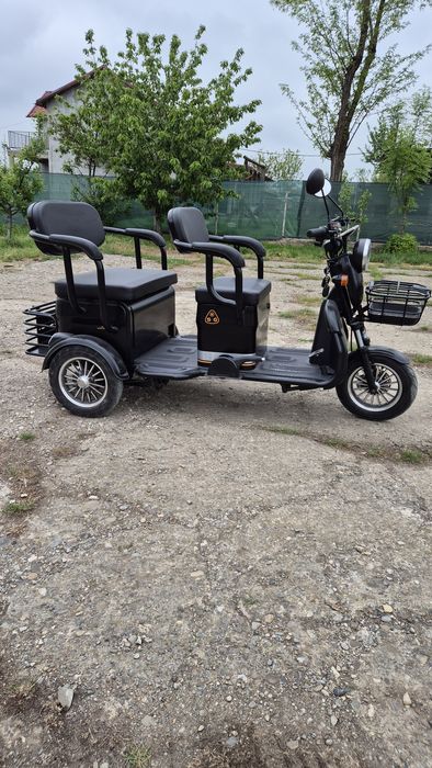 Triciclete electrice 1 loc 2 locuri , cargo