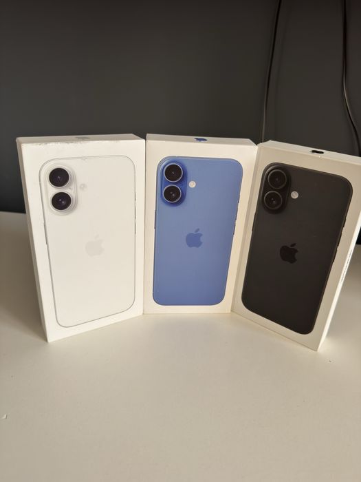 Неразпечатан!! iphone 16 128gb