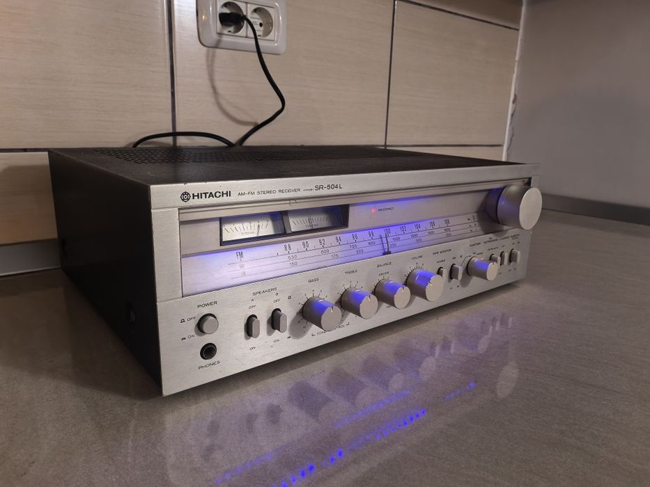 Amplificator Hitachi SR 504 L amplituner tuner made in Japan