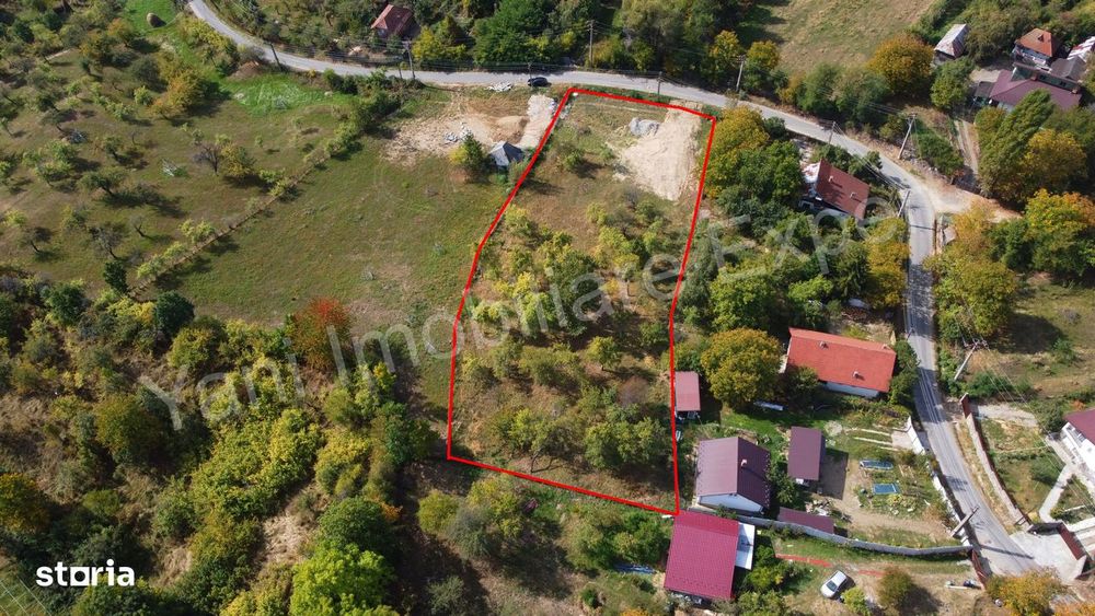 Teren de vânzare în comuna Valea Danului, județ Argeș.