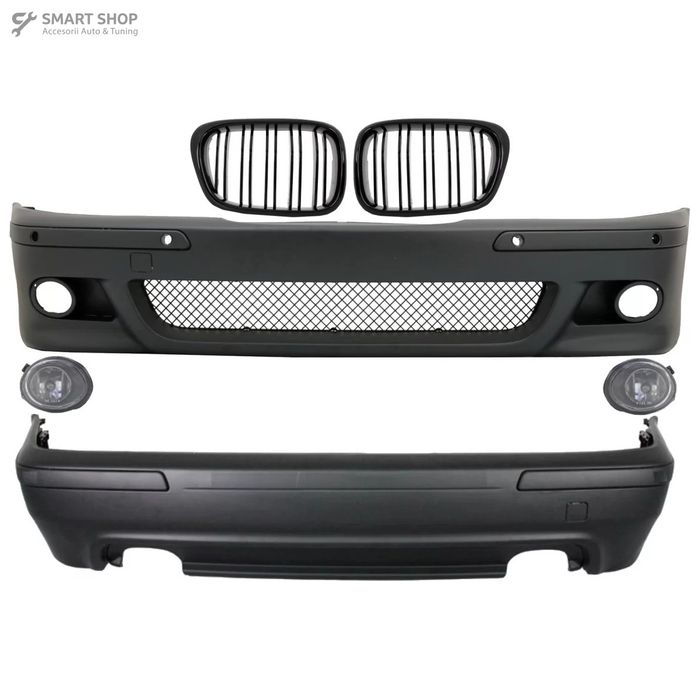 Kit Exterior BMW Seria 5 E39 (1997-2003) cu Proiectoare si Grile Centr