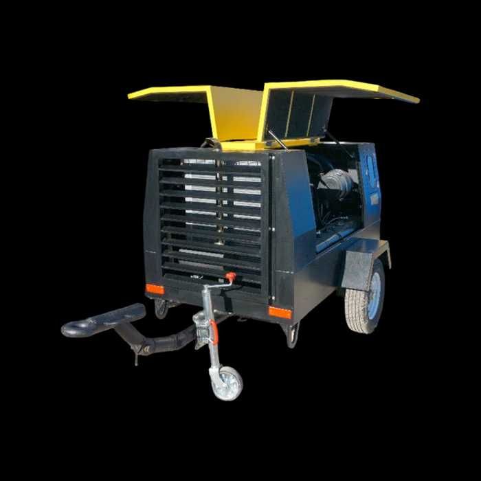 ПРОМО 10% Дизелов винтов компресор - 7 bar. 5,2 m3/min. 50hp.  DAC52