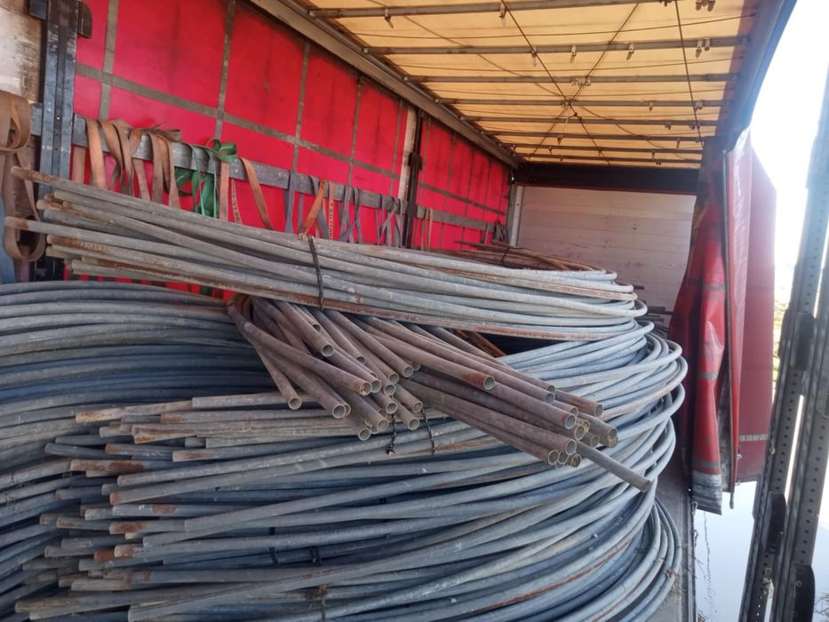 Vand arcade solar din teava galvanizata