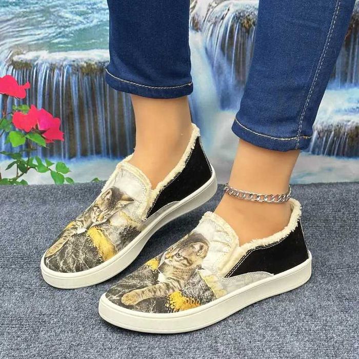 Espadrile cu pisoi 41/26 cm