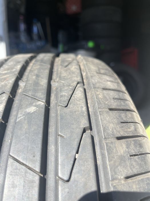4 бр. летни гуми 195/55/15 Hankook DOT 4521 6-6,5 mm
