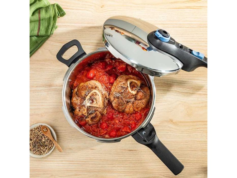 НОВИ! Тенджера под налягане Tefal 6 литра