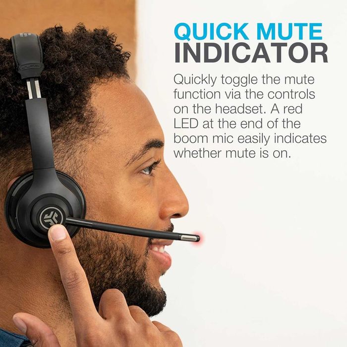 Безжични слушалки JLab Go Work (Gen 2) – Bluetooth, 55ч. батерия