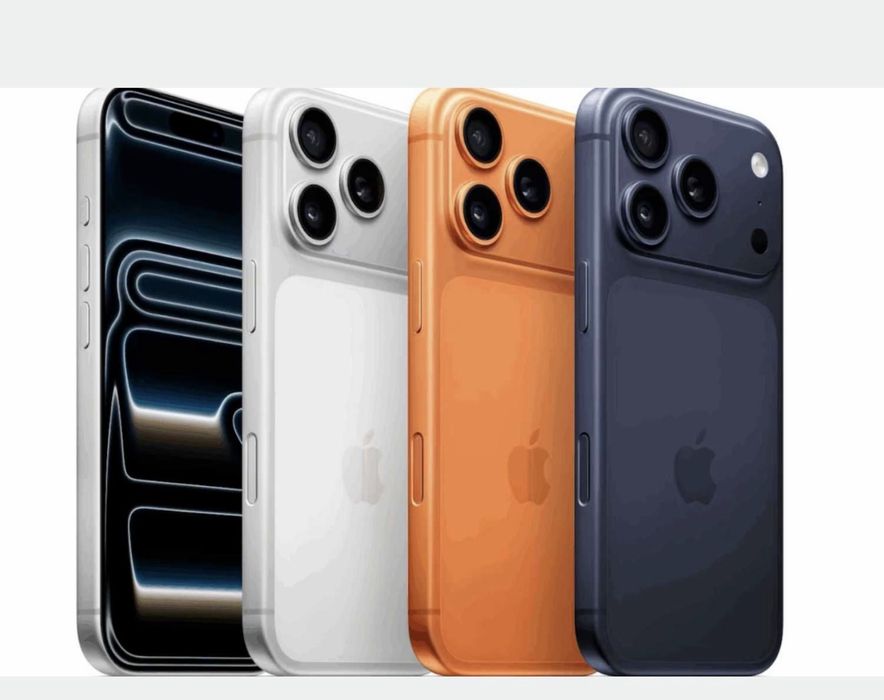 HOB. Apple iPhone 17 Pro Max 256GB Cosmic Orange / Deep Blue / Silver Гаранция!