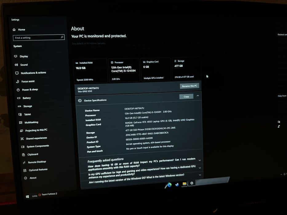 laptop msi gaming