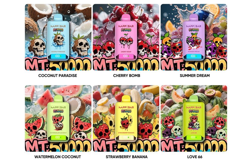 Vape HAPP BAR 50.000k