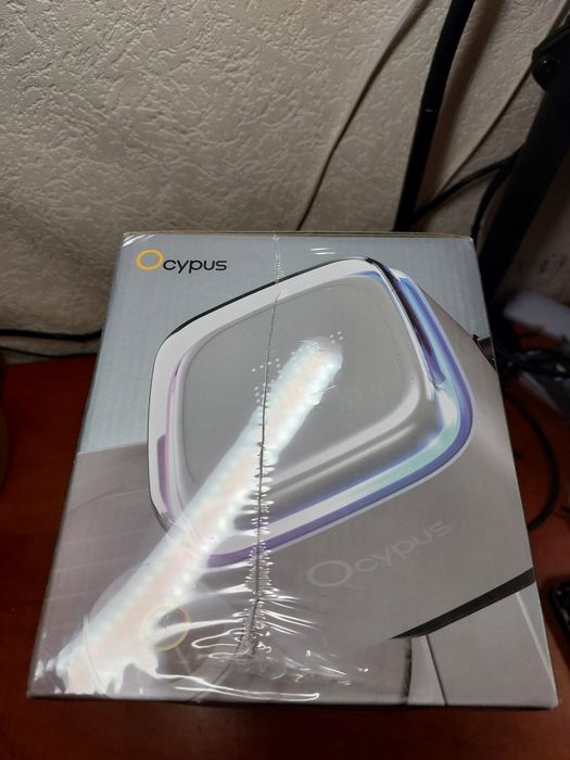 Cooler cpu nou cu afisaj temp Ocypus Iota sigilat 360 alb,pompa rgb!