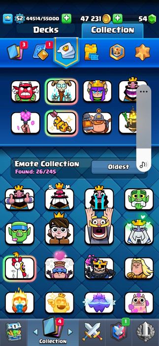 10k clash royale acaunt