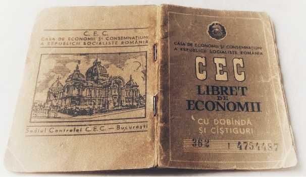 Libret CEC RSR 1970 - Document Istoric Colectie Comunism Epoca de Aur