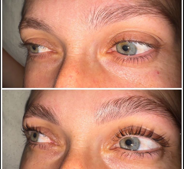 Laminare gene si sprancene + corectie si stilizare sprancene