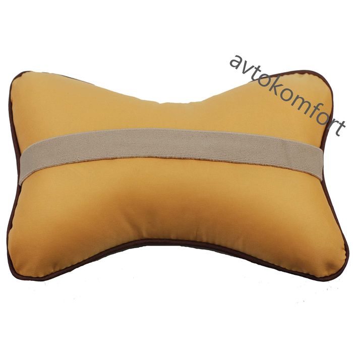 2 Броя Кожени Възглавници Комплект За Подглавници За Автомобил