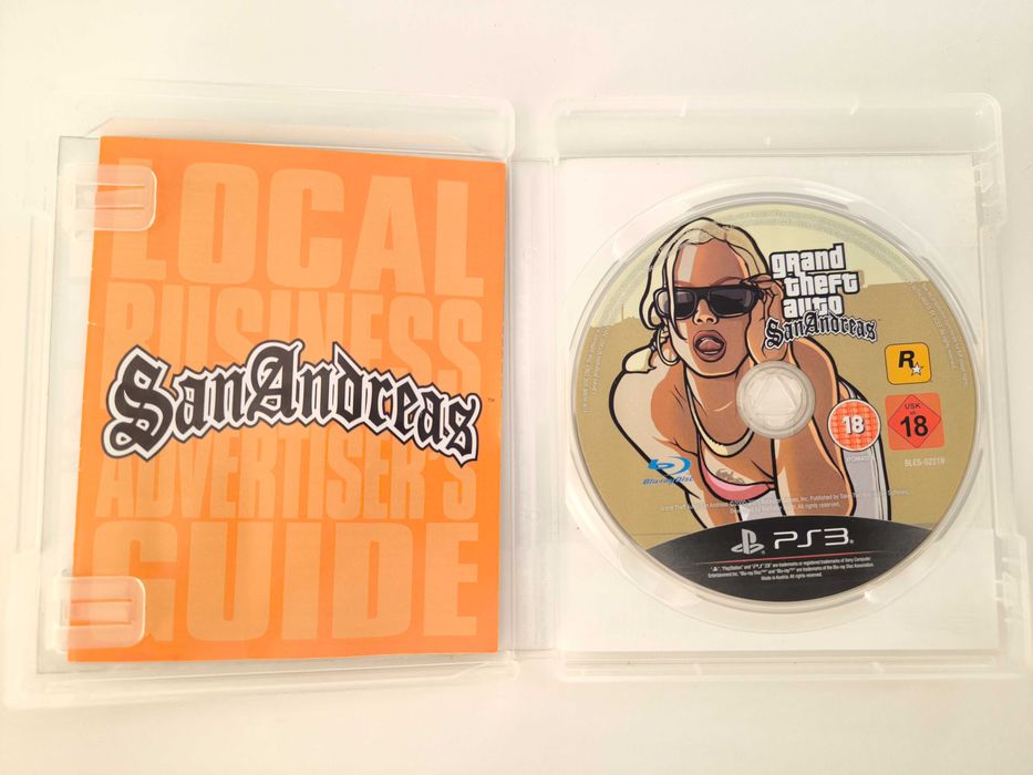 GTA San Andreas 65лв.Игра за Ps3, Playstation 3