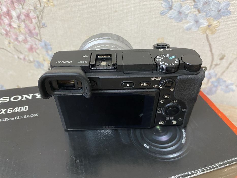 Sony a6400 с 16-50mm oss ll