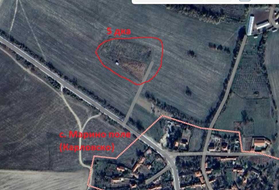 Обработваема земя - 5 дка (ток + вода)