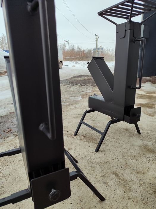 Печка ракета отдых рыбалка