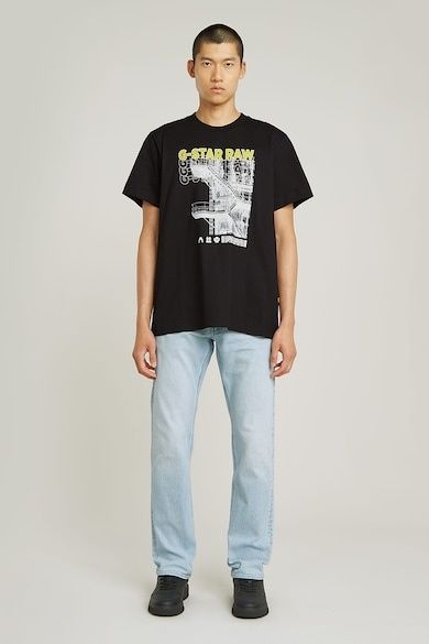 Уголемена тениска G-Star Raw Stairs M , L , XL нова мъжка черна loose